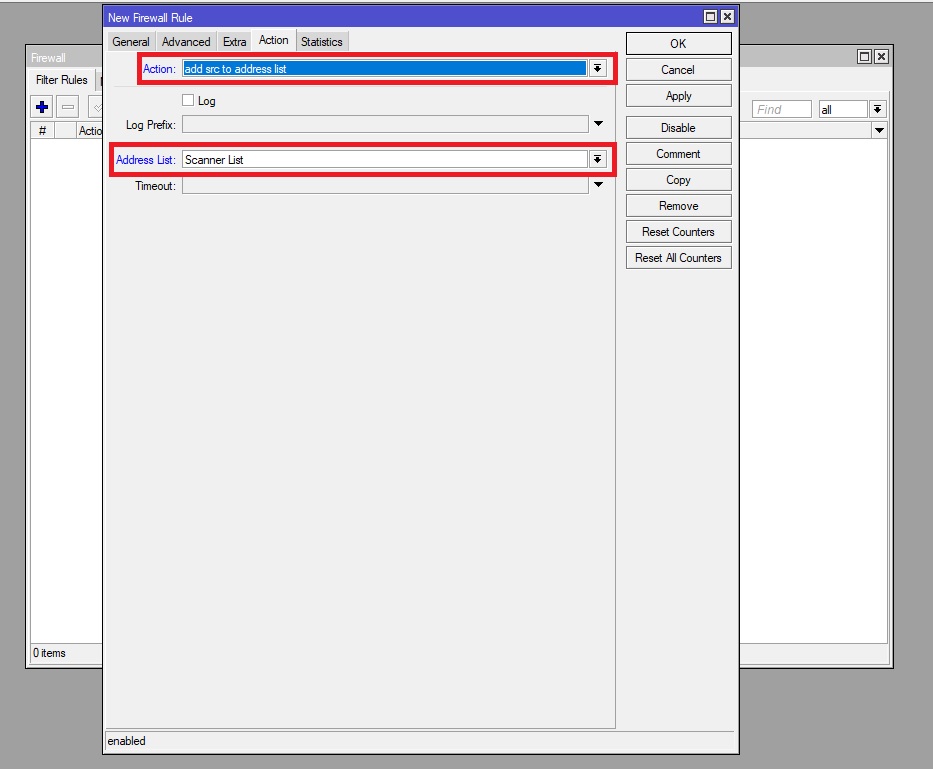 How to block port scanner in MikroTik [Prevent Port Scanning]